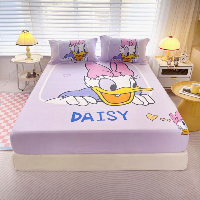 91家纺网 家纺一手货源 找家纺 一电 2025卡通床单床笠棕垫床套防尘罩席床垫保护套卡通儿童上下床床单床笠第五批 美西西