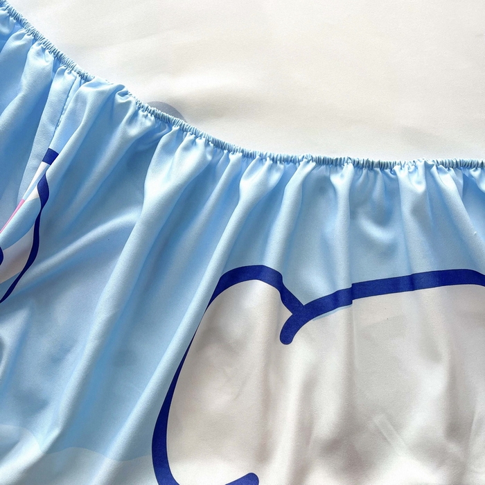 91家纺网 家纺一手货源 找家纺 一电 2025卡通床单床笠棕垫床套防尘罩席床垫保护套卡通儿童上下床床单床笠第五批 休息玉桂狗