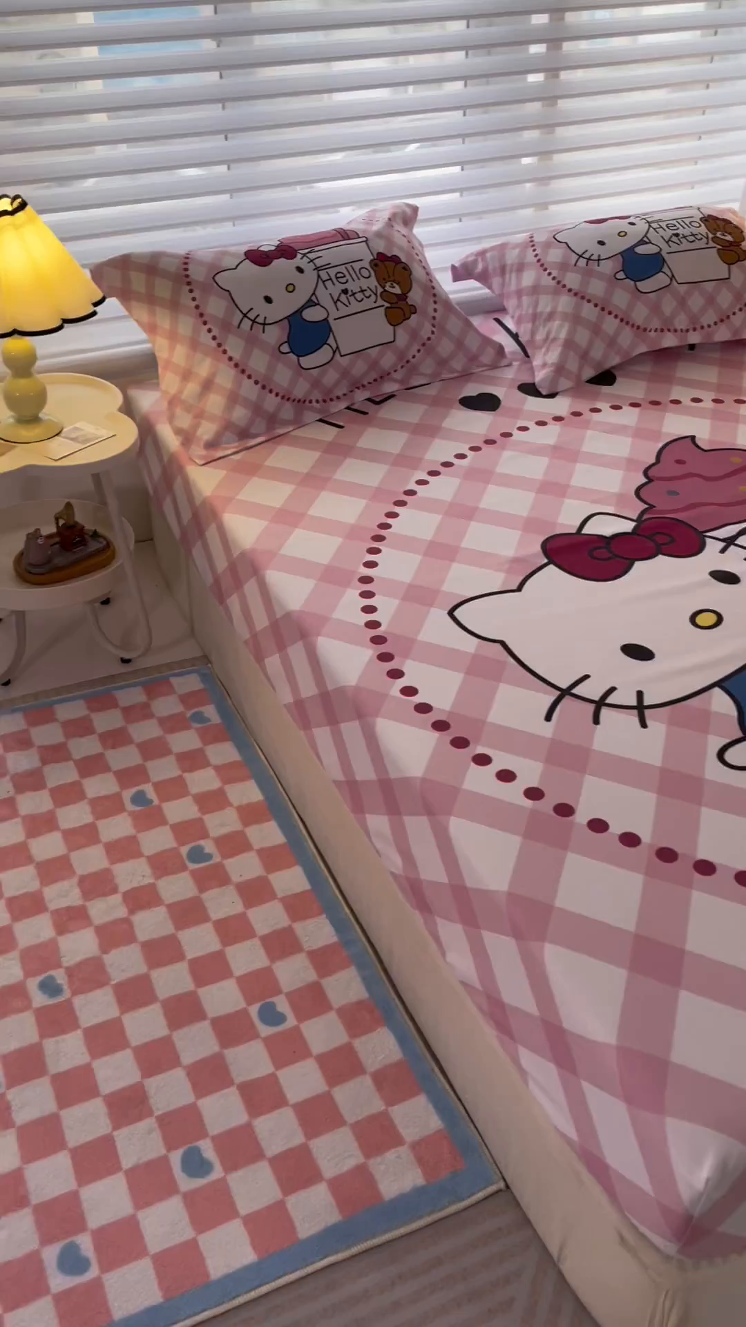 91家纺网 家纺一手货源 找家纺 一电 2025卡通床单床笠棕垫床套防尘罩席床垫保护套卡通儿童上下床床单床笠第五批 奶茶KT
