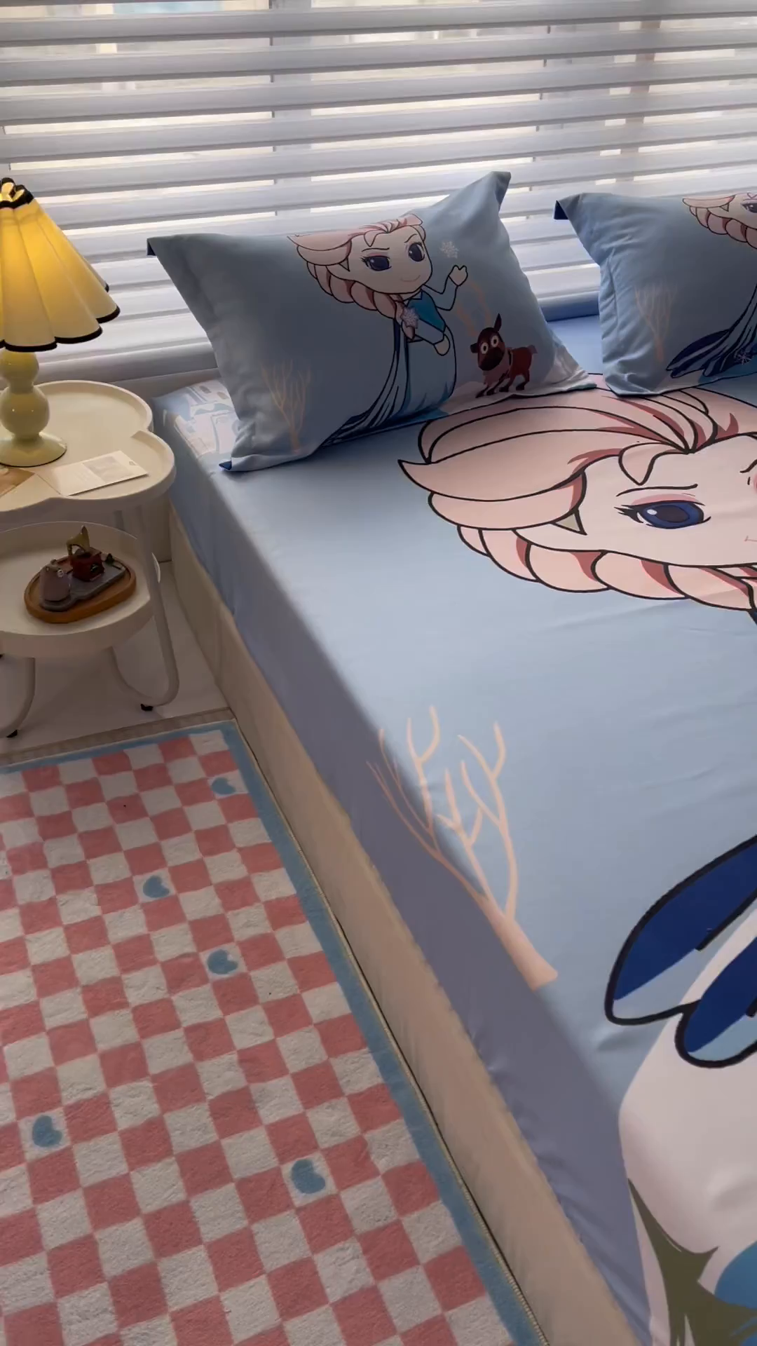 91家纺网 家纺一手货源 找家纺 一电 2025卡通床单床笠棕垫床套防尘罩席床垫保护套卡通儿童上下床床单床笠第五批 可爱公主