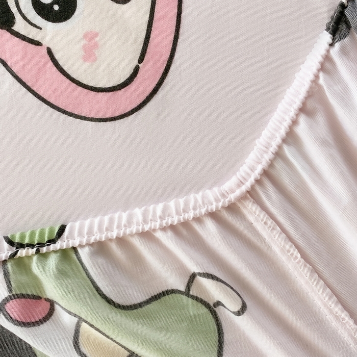 91家纺网 家纺一手货源 找家纺 一电 2025新款跨境电商外贸四季卡通床笠单件床罩床垫套防滑套宿舍儿童床单定制-第六批 你最棒