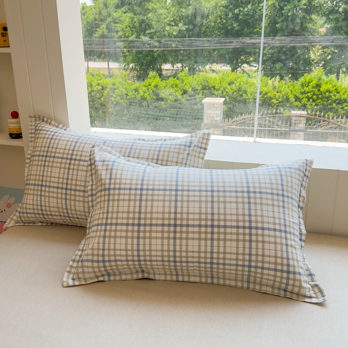 91家纺网 家纺一手货源 找家纺 鑫宇 2025新款全棉纯棉13372小清新印花四件套 洛卡时尚