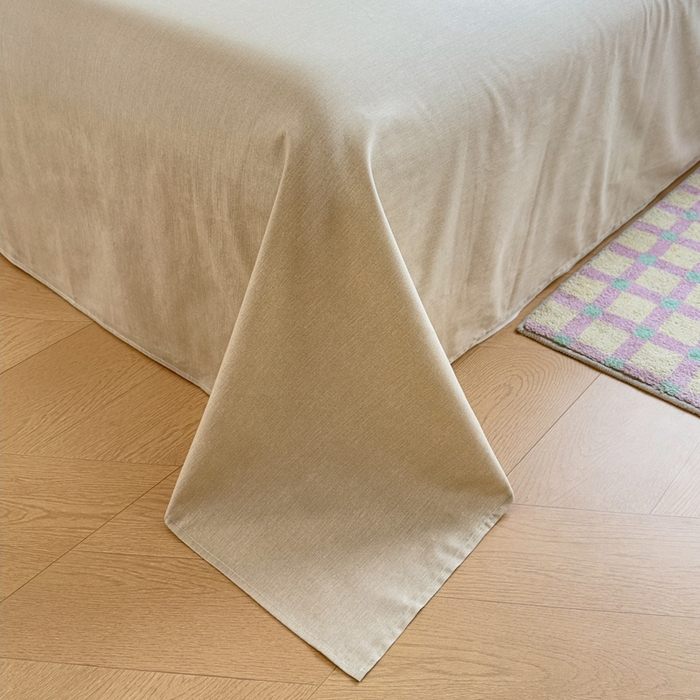 91家纺网 家纺一手货源 找家纺 鑫宇 2025新款全棉纯棉13372小清新印花四件套 美拉德