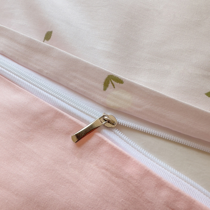 91家纺网 家纺一手货源 找家纺 鑫宇 2025新款全棉纯棉13372小清新印花四件套 蜜果