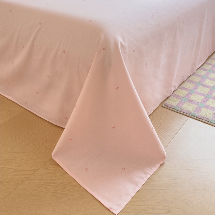 91家纺网 家纺一手货源 找家纺 鑫宇 2025新款全棉纯棉13372小清新印花四件套 蜜果