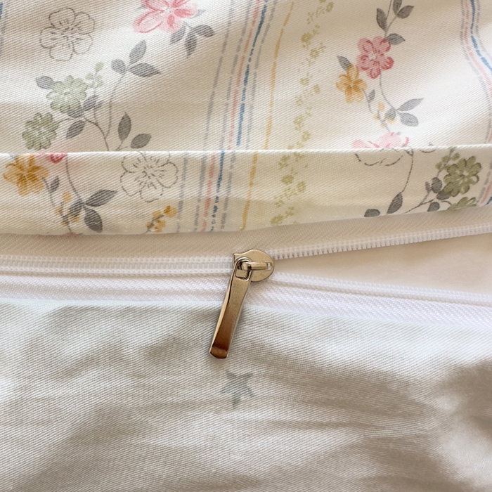 91家纺网 家纺一手货源 找家纺 鑫宇 2025新款全棉纯棉13372小清新印花四件套 暮染轻纱