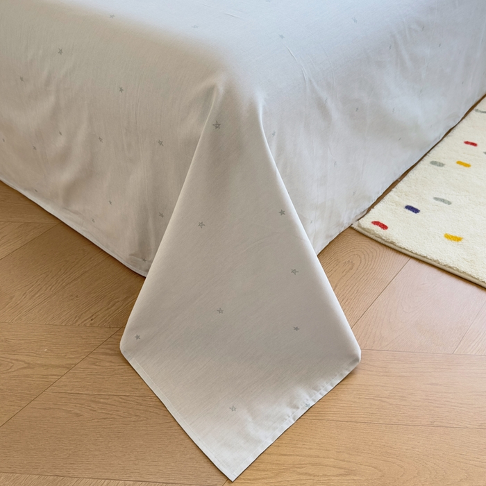 91家纺网 家纺一手货源 找家纺 鑫宇 2025新款全棉纯棉13372小清新印花四件套 暮染轻纱