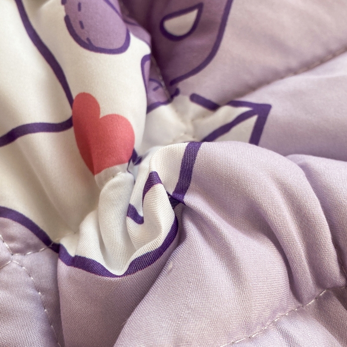 91家纺网 家纺一手货源 找家纺 （总）一电 2025新款卡通可爱磨毛春夏新品夏凉被子家纺床品儿童幼儿园磨毛夏被