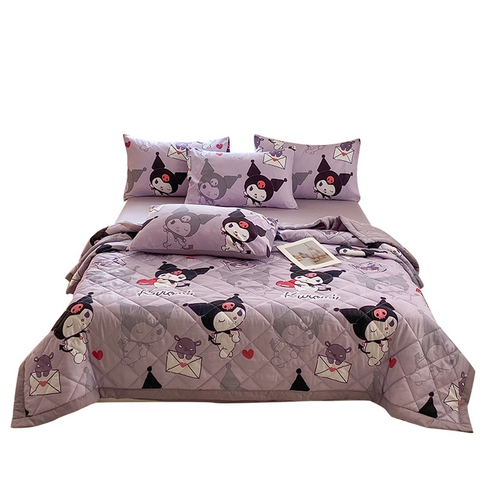 91家纺网 家纺一手货源 找家纺 （总）一电 2025新款卡通可爱磨毛春夏新品夏凉被子家纺床品儿童幼儿园磨毛夏被