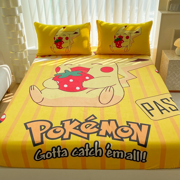 91家纺网 家纺一手货源 找家纺 （总）一电 2025新款跨境电商床笠冬天德芙绒床笠单件加绒加厚绒床罩儿童学生宿舍床垫套床笠罩