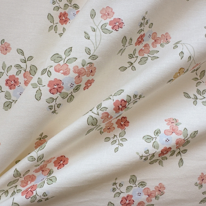 91家纺网 家纺一手货源 找家纺 鑫宇 2025新款全棉纯棉13372小清新印花四件套 素寻