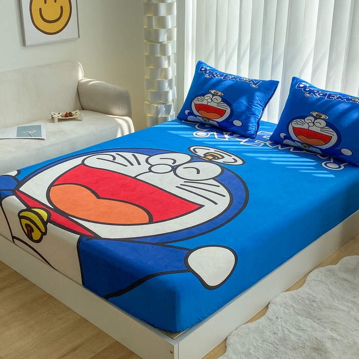 91家纺网 家纺一手货源 找家纺 一电 2025新款跨境电商床笠冬天德芙绒床笠单件加绒加厚绒床罩儿童学生宿舍床垫套床笠罩 叮当快跑