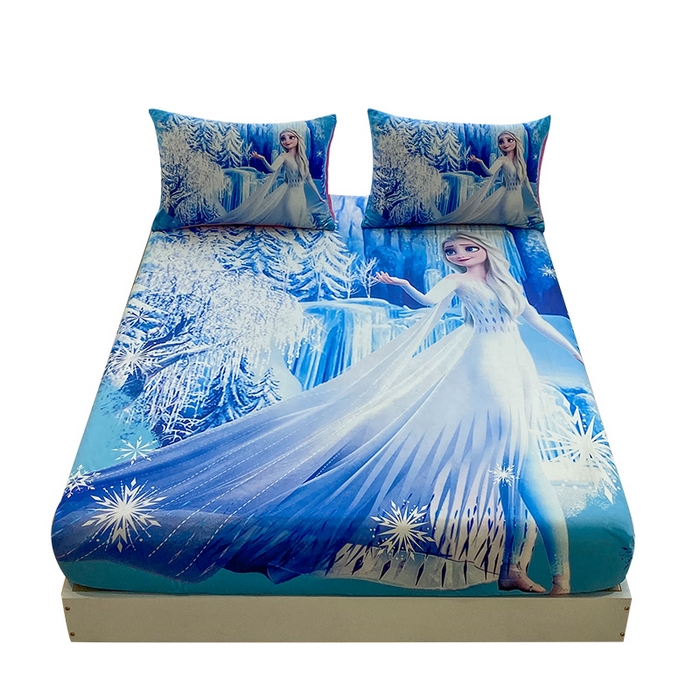 91家纺网 家纺一手货源 找家纺 一电 2025新款跨境电商床笠冬天德芙绒床笠单件加绒加厚绒床罩儿童学生宿舍床垫套床笠罩 皇后