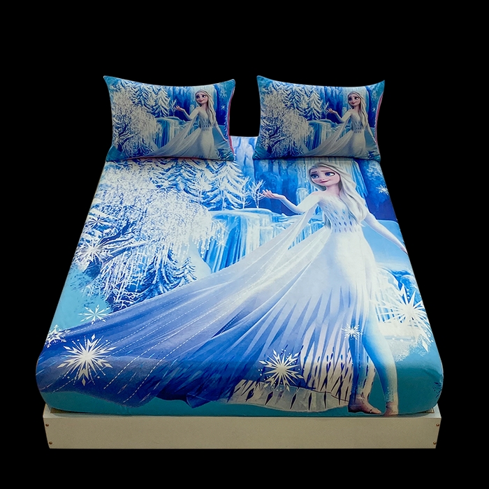 91家纺网 家纺一手货源 找家纺 一电 2025新款跨境电商床笠冬天德芙绒床笠单件加绒加厚绒床罩儿童学生宿舍床垫套床笠罩 皇后