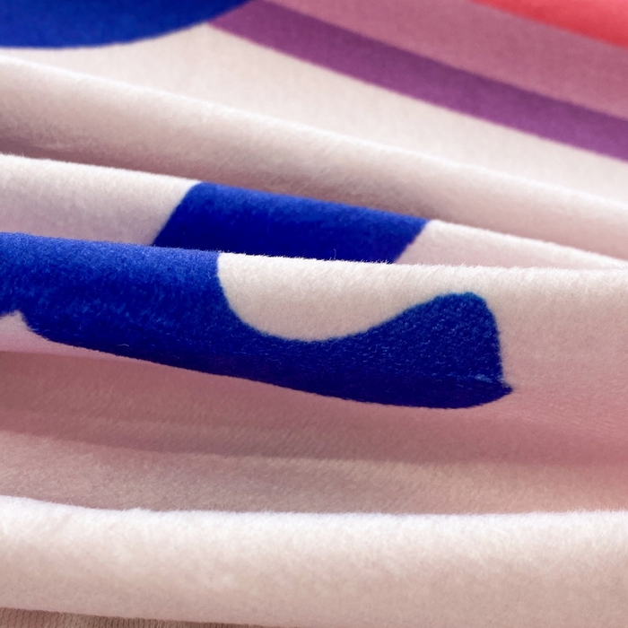 91家纺网 家纺一手货源 找家纺 一电 2025新款跨境电商床笠冬天德芙绒床笠单件加绒加厚绒床罩儿童学生宿舍床垫套床笠罩 可爱星黛露