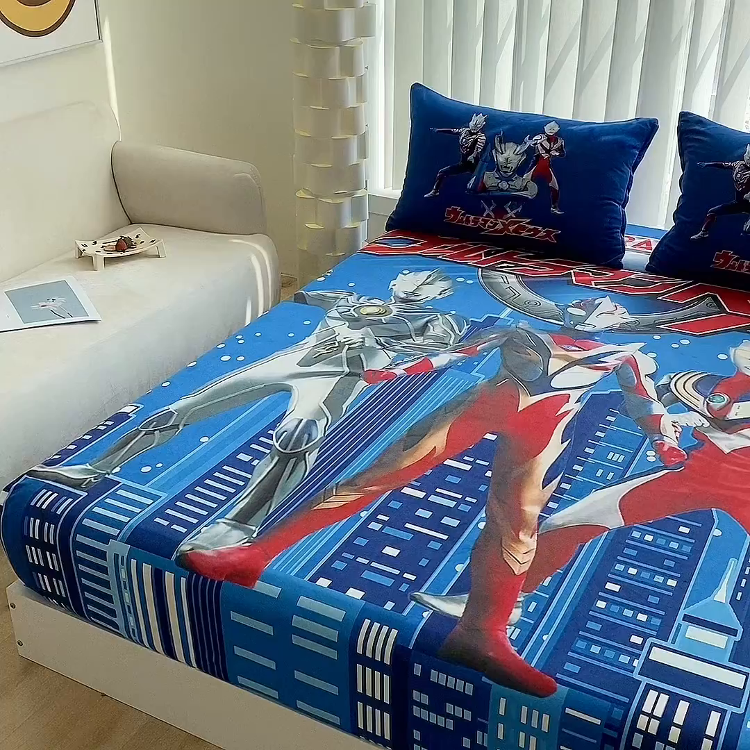 91家纺网 家纺一手货源 找家纺 （总）一电 2025新款跨境电商床笠冬天德芙绒床笠单件加绒加厚绒床罩儿童学生宿舍床垫套床笠罩-系列二