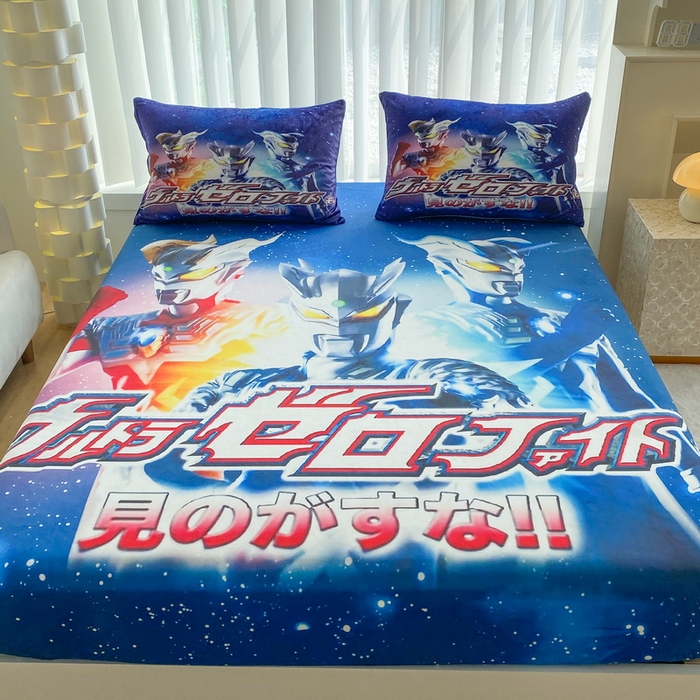 91家纺网 家纺一手货源 找家纺 一电 2025新款跨境电商床笠冬天德芙绒床笠单件加绒加厚绒床罩儿童学生宿舍床垫套床笠罩-系列二 赛罗