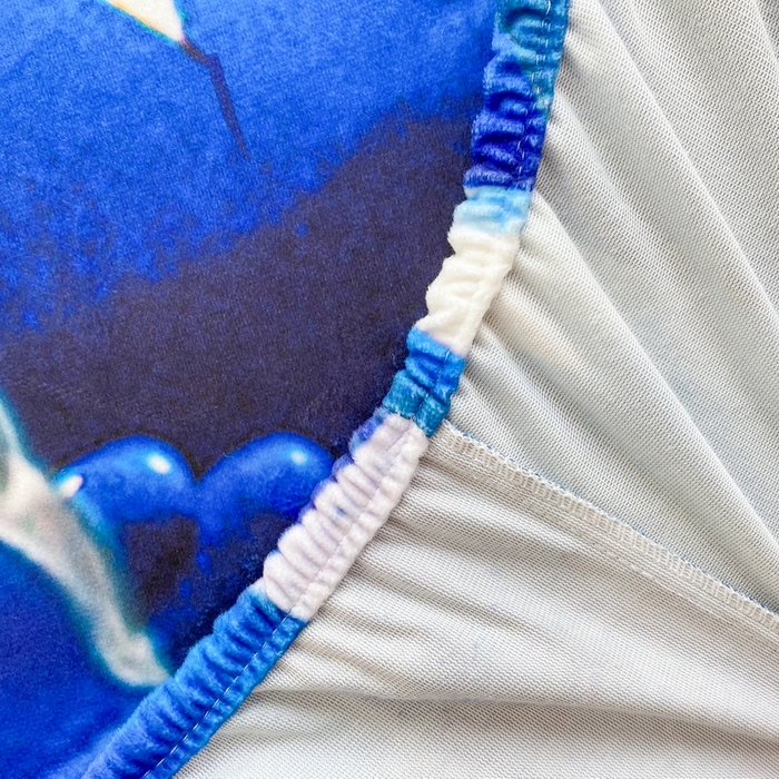 91家纺网 家纺一手货源 找家纺 一电 2025新款跨境电商床笠冬天德芙绒床笠单件加绒加厚绒床罩儿童学生宿舍床垫套床笠罩-系列二 奥特家族