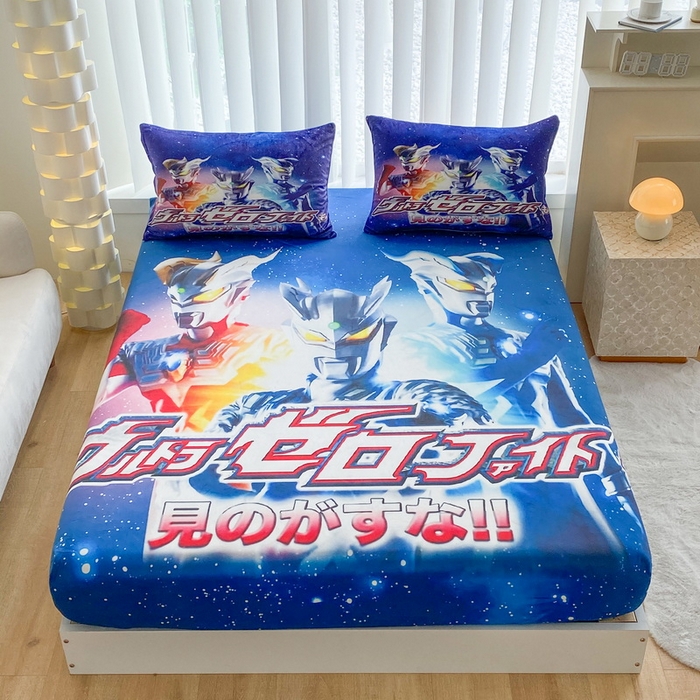 91家纺网 家纺一手货源 找家纺 一电 2025新款跨境电商床笠冬天德芙绒床笠单件加绒加厚绒床罩儿童学生宿舍床垫套床笠罩-系列二 赛罗