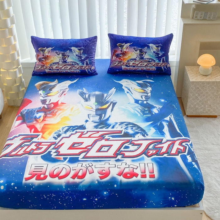 91家纺网 家纺一手货源 找家纺 一电 2025新款跨境电商床笠冬天德芙绒床笠单件加绒加厚绒床罩儿童学生宿舍床垫套床笠罩-系列二 赛罗