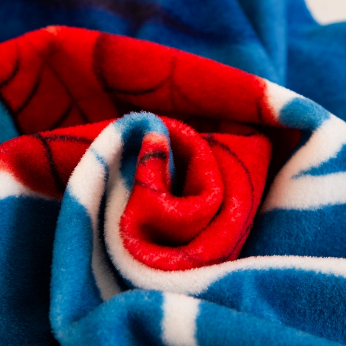 91家纺网 家纺一手货源 找家纺 一电 外贸2025新款卡通珊瑚绒床笠单件床罩冬季加厚牛奶绒床垫保护罩全包床单套 蜘蛛侠