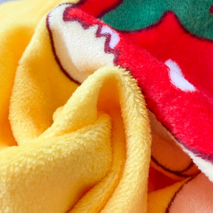 91家纺网 家纺一手货源 找家纺 一电 外贸2025新款卡通珊瑚绒床笠单件床罩冬季加厚牛奶绒床垫保护罩全包床单套 草莓皮卡丘