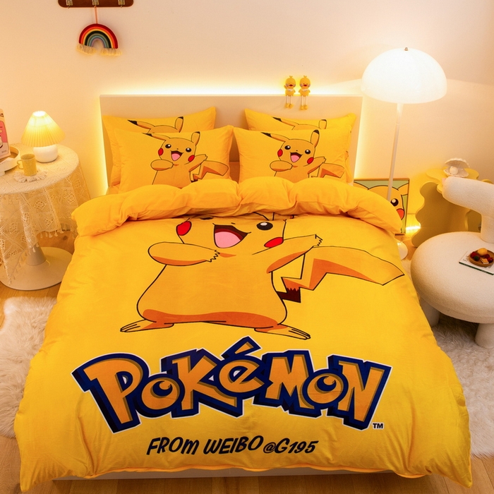 91家纺网 家纺一手货源 找家纺 （总）一电 2025外贸跨境电商儿童卡通床上四件套亲肤牛奶绒学生三件床单被套加大珊瑚宝宝卡通