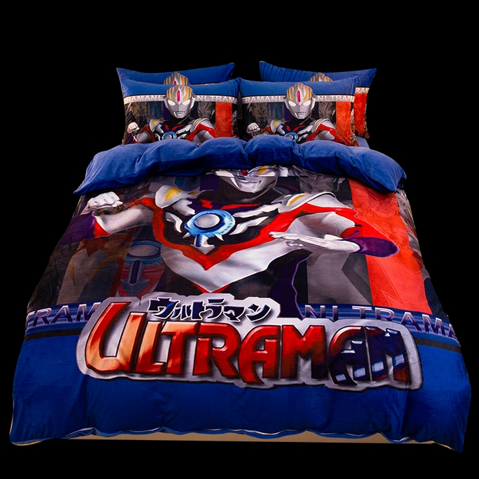 91家纺网 家纺一手货源 找家纺 一电 2025外贸跨境电商儿童卡通床上四件套亲肤牛奶绒学生三件床单被套加大珊瑚宝宝卡通2 欧布