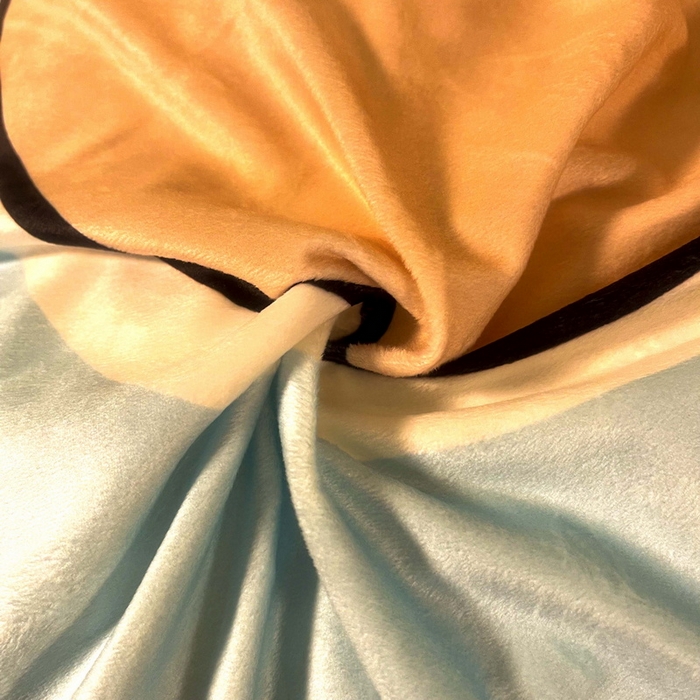 91家纺网 家纺一手货源 找家纺 一电 2025外贸跨境电商儿童卡通床上四件套亲肤牛奶绒学生三件床单被套加大珊瑚宝宝卡通单被套 奶茶小新