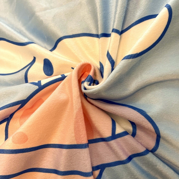 91家纺网 家纺一手货源 找家纺 一电 2025外贸跨境电商儿童卡通床上四件套亲肤牛奶绒学生三件床单被套加大珊瑚宝宝卡通单被套 太空玉桂狗