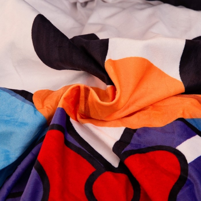 91家纺网 家纺一手货源 找家纺 一电 2025外贸跨境电商儿童卡通床上四件套亲肤牛奶绒学生三件床单被套加大珊瑚宝宝卡通3 上课