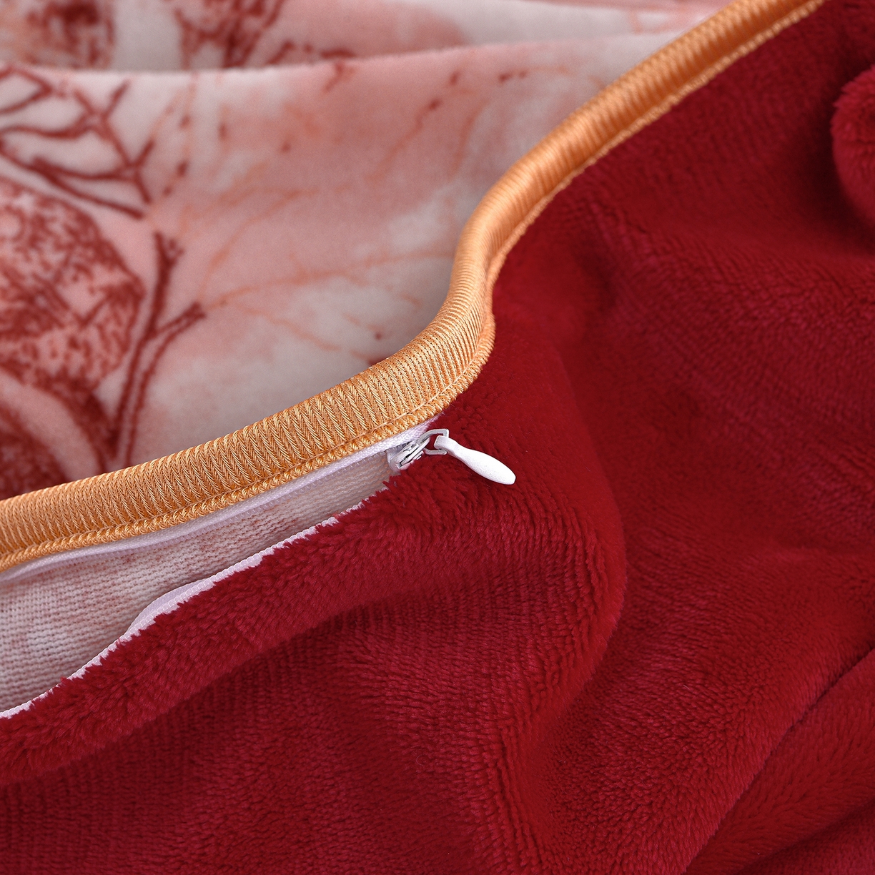 91家纺网 家纺一手货源 找家纺 赛丽雅 2025新款牛奶绒床裙四件套8-9斤法莱绒直播爆款日产2万套 叶琉璃