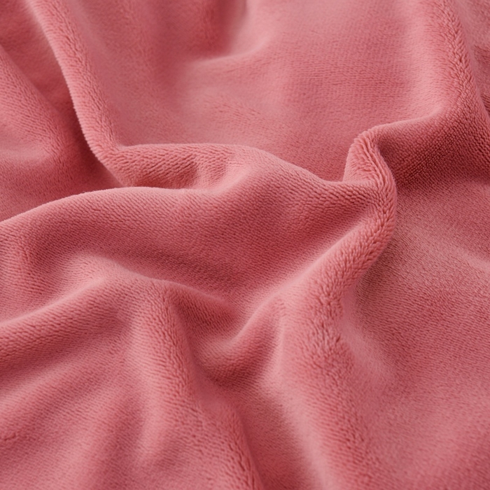 91家纺网 家纺一手货源 找家纺 优家居 2025新款240克高克重牛奶绒韩版刺绣花牛奶绒夹棉床盖四件套 栀子花-豆沙