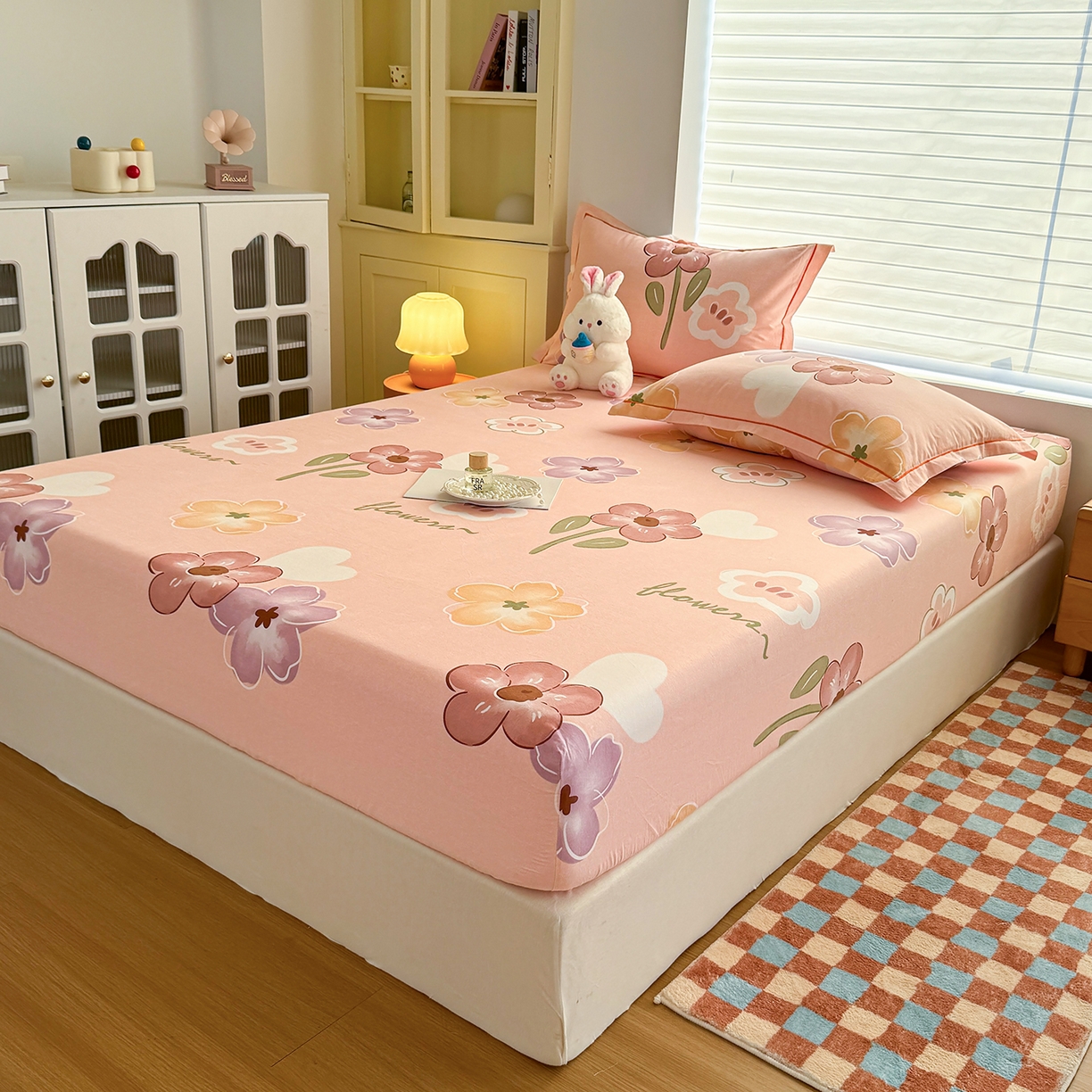 91家纺网 家纺一手货源 找家纺 （总）壹贝家纺 2025新款全棉磨毛床笠系列