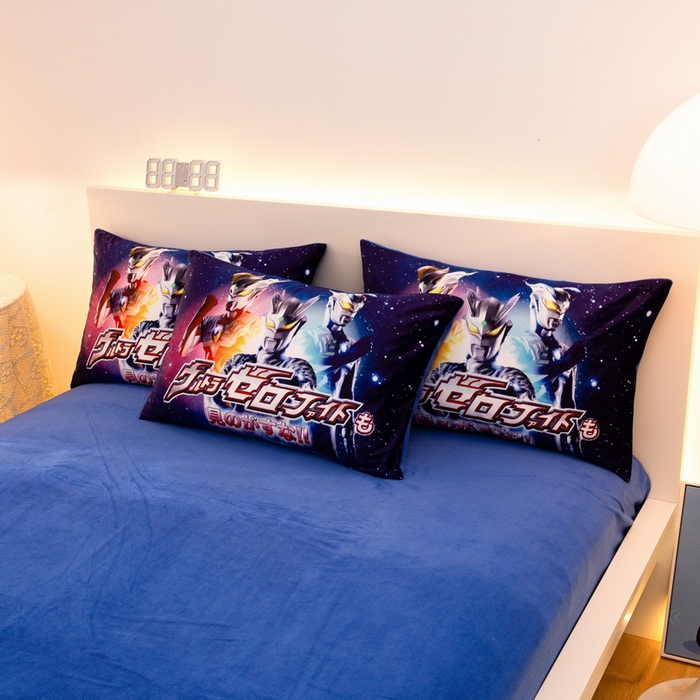 91家纺网 家纺一手货源 找家纺 （总）一电 2025新款外贸跨境电商儿童卡通枕套亲肤牛奶绒学生枕头套子1