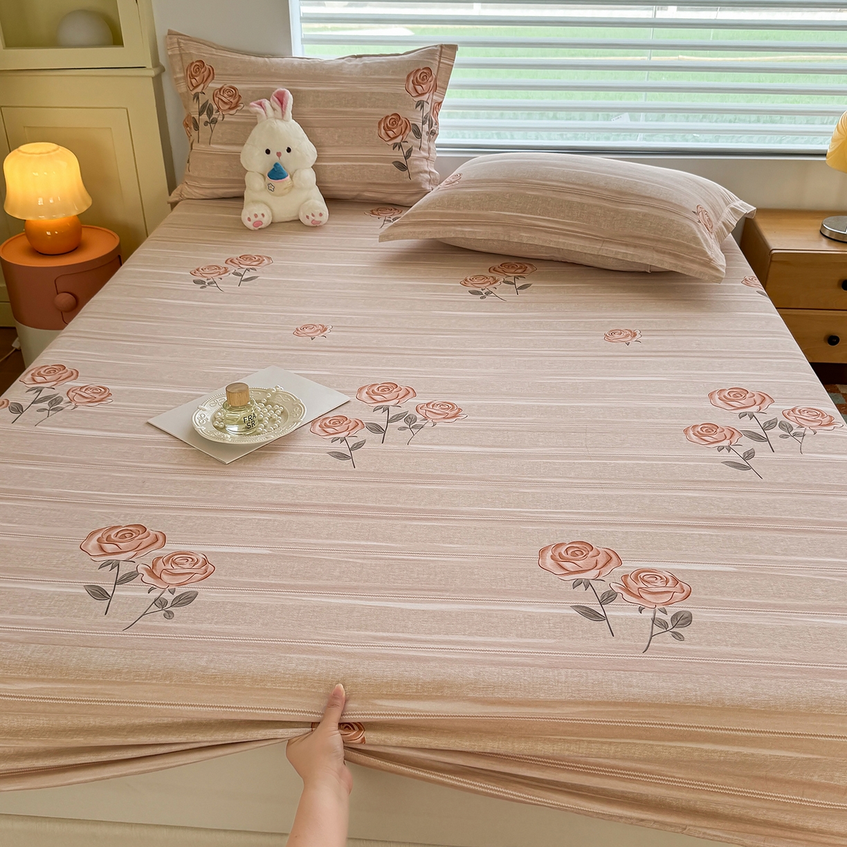 91家纺网 家纺一手货源 找家纺 （总）壹贝家纺 2025新款全棉磨毛床笠系列