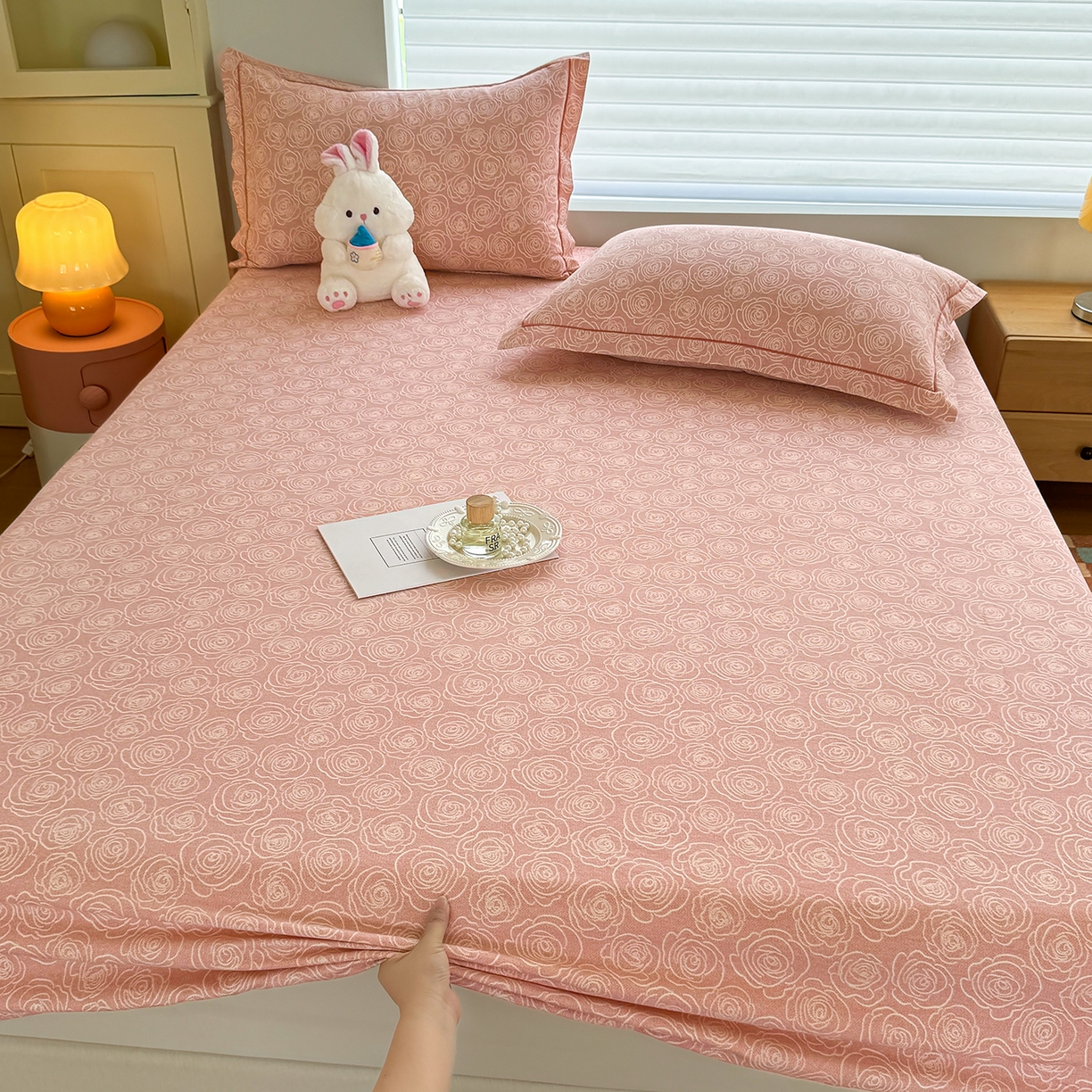 91家纺网 家纺一手货源 找家纺 （总）壹贝家纺 2025新款全棉磨毛床笠系列