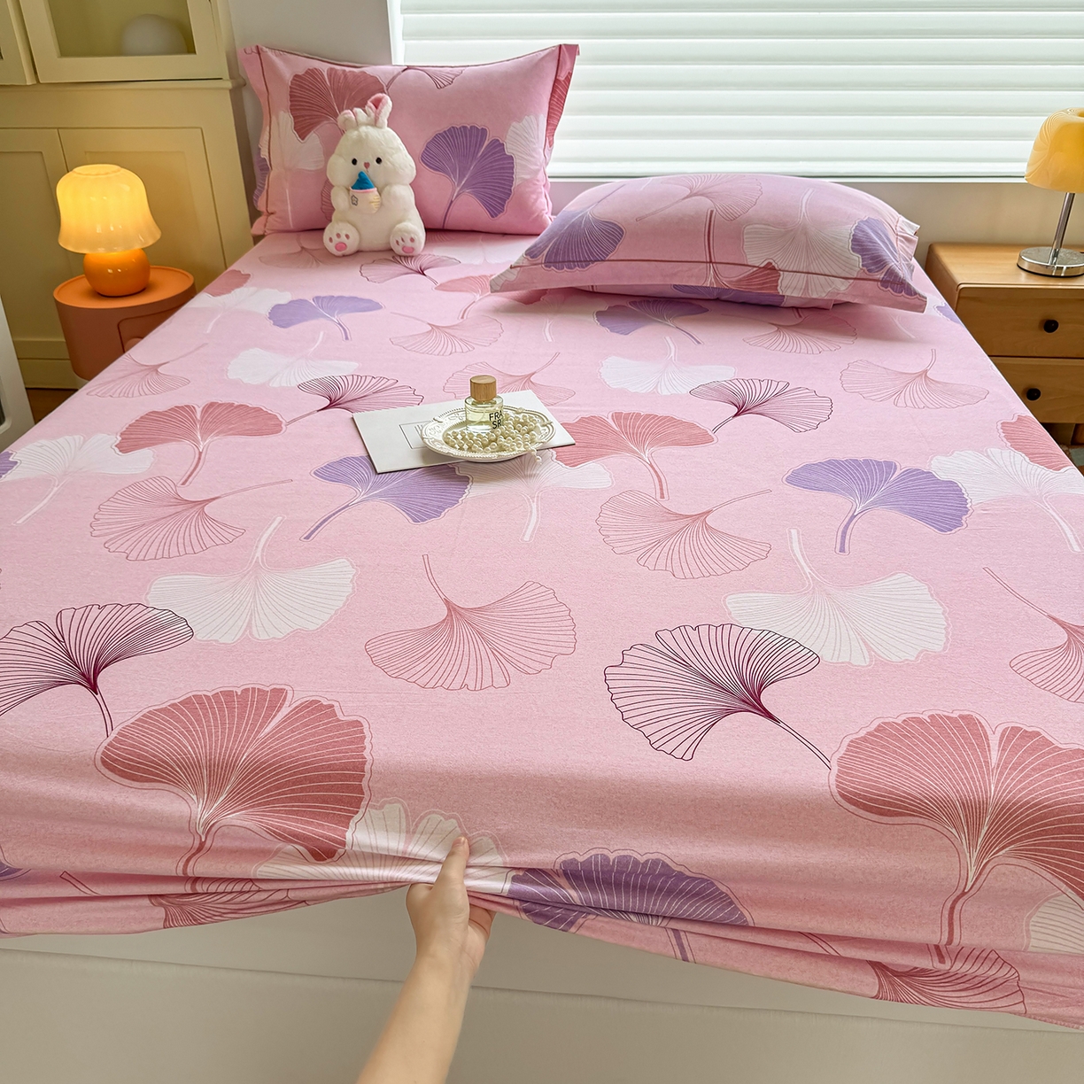 91家纺网 家纺一手货源 找家纺 （总）壹贝家纺 2025新款全棉磨毛床笠系列