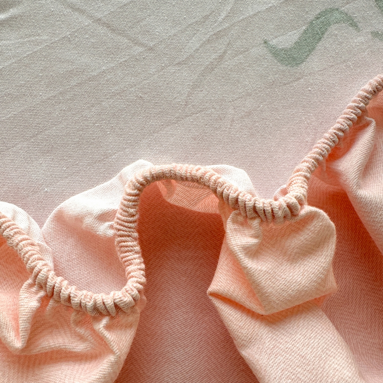 91家纺网 家纺一手货源 找家纺 壹贝家纺 2025新款全棉磨毛床笠系列 安妮