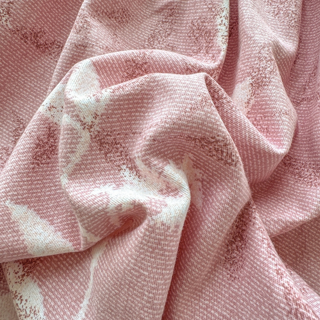 91家纺网 家纺一手货源 找家纺 壹贝家纺 2025新款全棉磨毛床笠系列 春和景明-粉