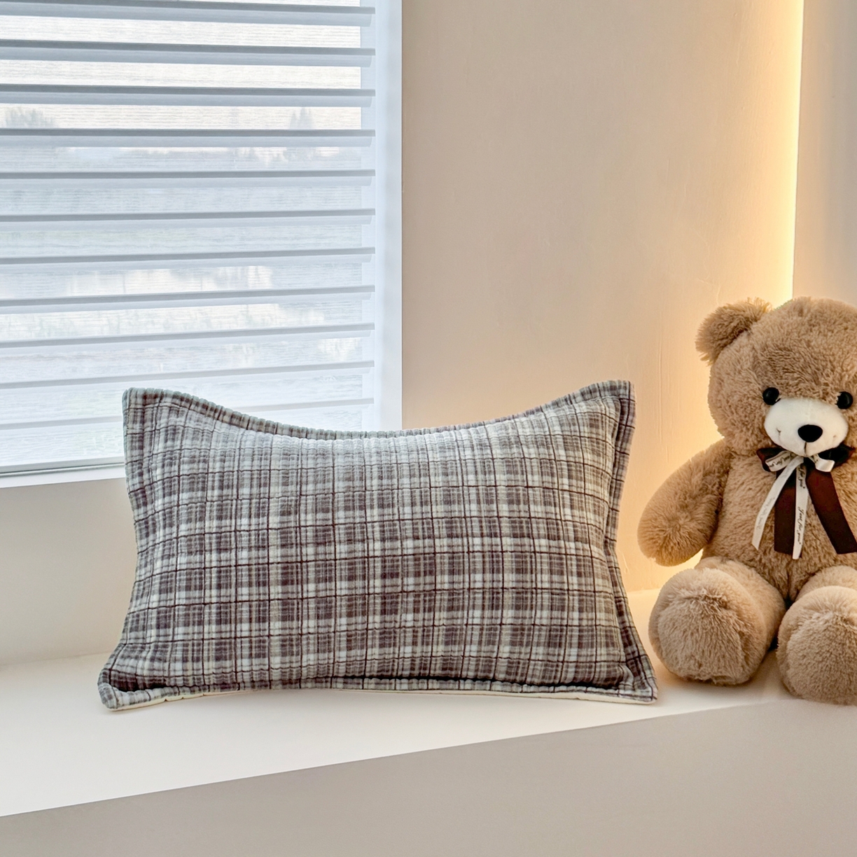 91家纺网 家纺一手货源 找家纺 （总）希朵家纺 2025新款可爱牛奶绒毛巾绣床盖四件套