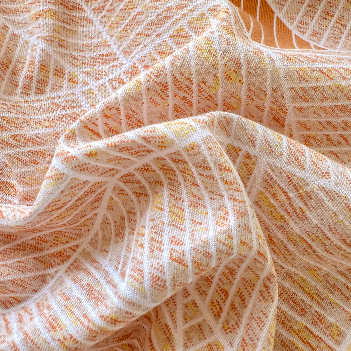 91家纺网 家纺一手货源 找家纺 壹贝家纺 2025新款全棉磨毛床笠系列 记忆碎片-咖