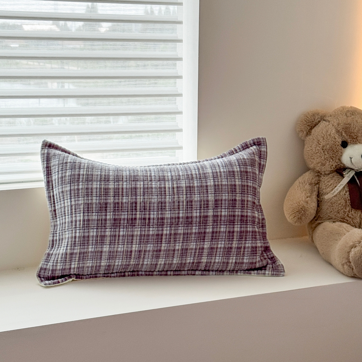 91家纺网 家纺一手货源 找家纺 希朵家纺 2025新款可爱牛奶绒毛巾绣床盖四件套 苹果兔