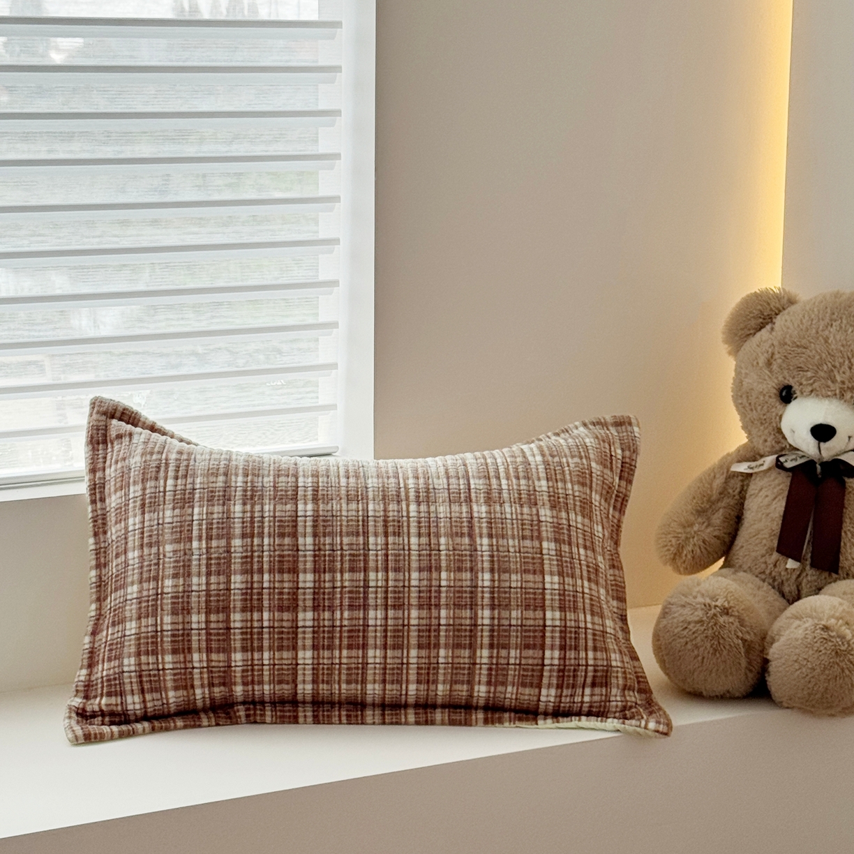 91家纺网 家纺一手货源 找家纺 希朵家纺 2025新款可爱牛奶绒毛巾绣床盖四件套 五角星兔