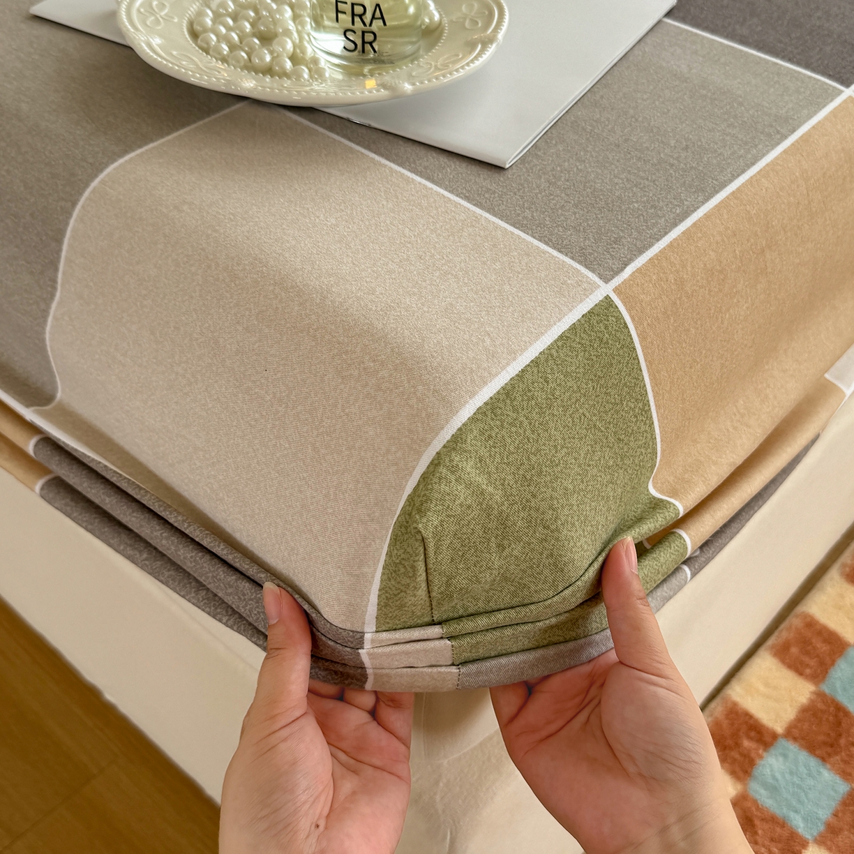 91家纺网 家纺一手货源 找家纺 壹贝家纺 2025新款全棉磨毛床笠系列 星辰