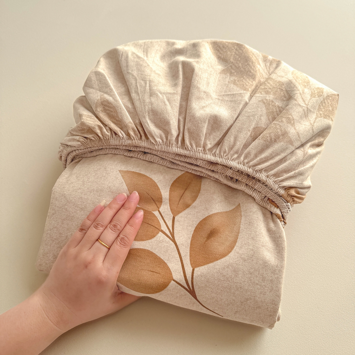 91家纺网 家纺一手货源 找家纺 壹贝家纺 2025新款全棉磨毛床笠系列 叶问