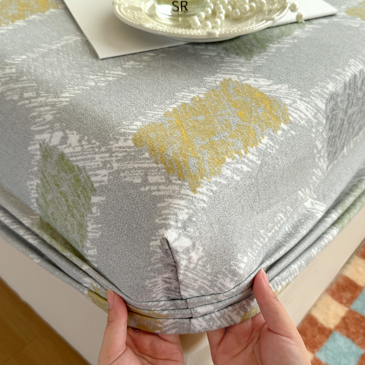 91家纺网 家纺一手货源 找家纺 壹贝家纺 2025新款全棉磨毛床笠系列 月光宝盒