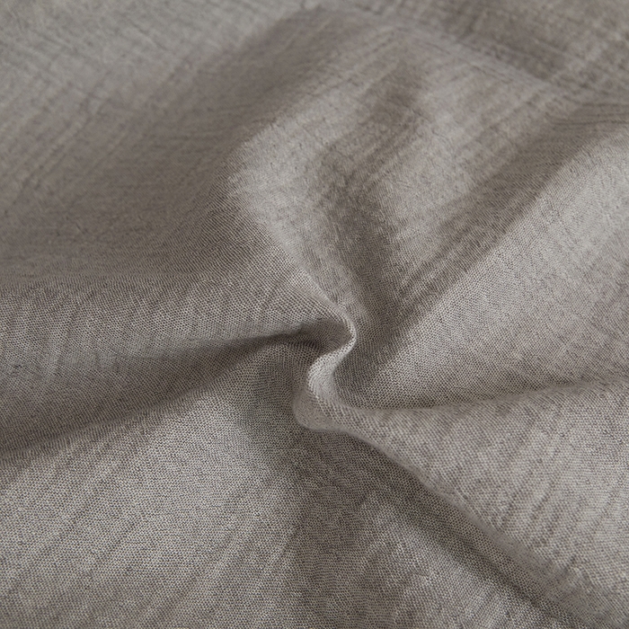 91家纺网 家纺一手货源 找家纺 绒城 全棉泡泡双层纱拼牛奶绒四件套 棉拼绒四件套 棉加绒四件套 - 棉绒系列 泡沫灰-橡木棕