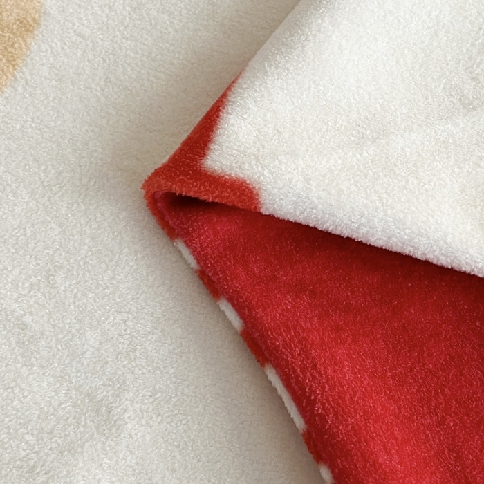 91家纺网 家纺一手货源 找家纺 一电 2025新款网红花婚庆牛奶绒四件套结婚喜被大红色新婚被罩婚嫁妆被套床单 好柿花生