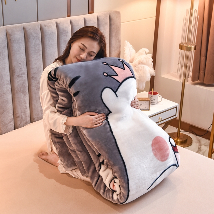 91家纺网 家纺一手货源 找家纺 （总）新月家纺（锦威郎） 2025新款加厚保暖超柔毛毯时尚系列